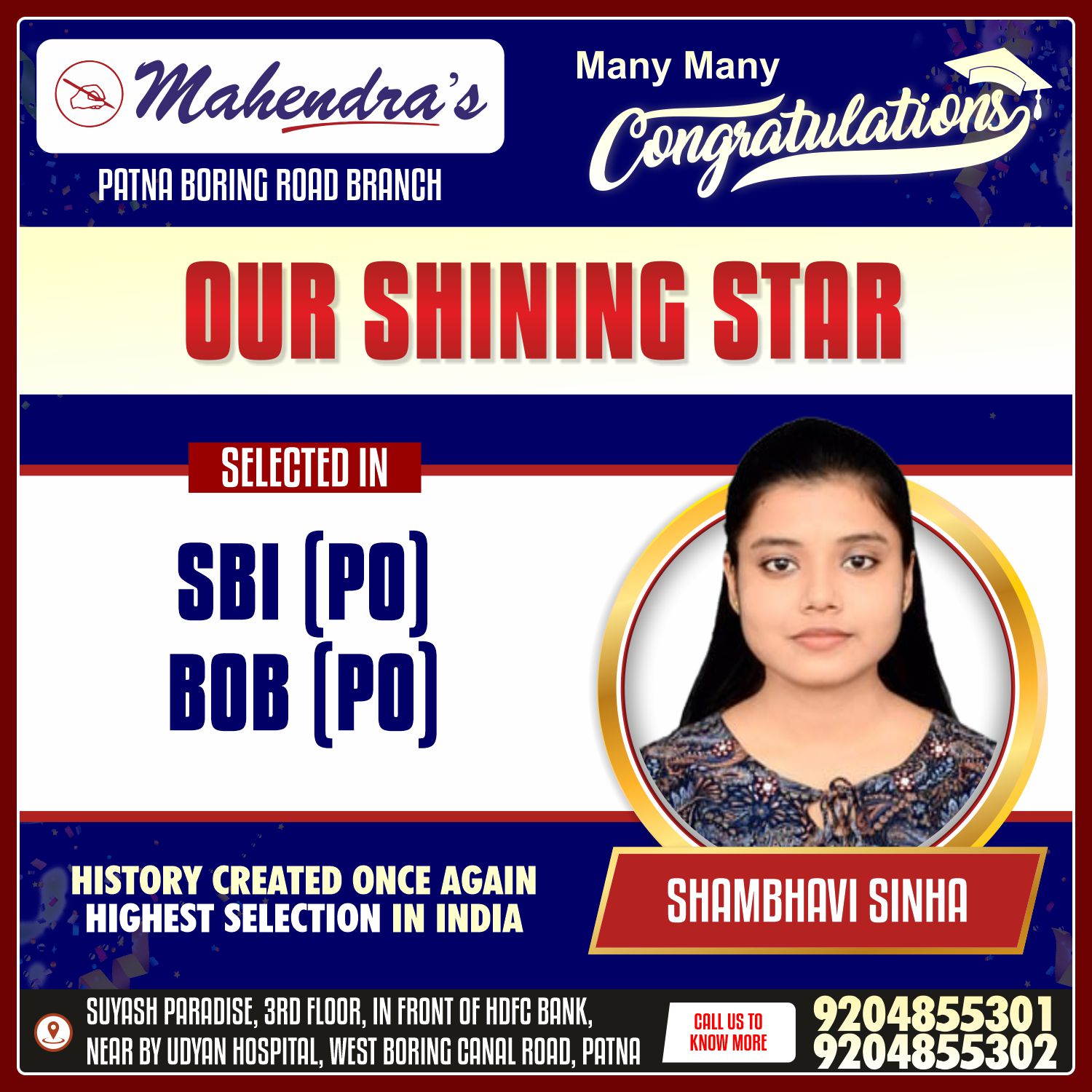 Mahendra's Shining Stars - Slide 1