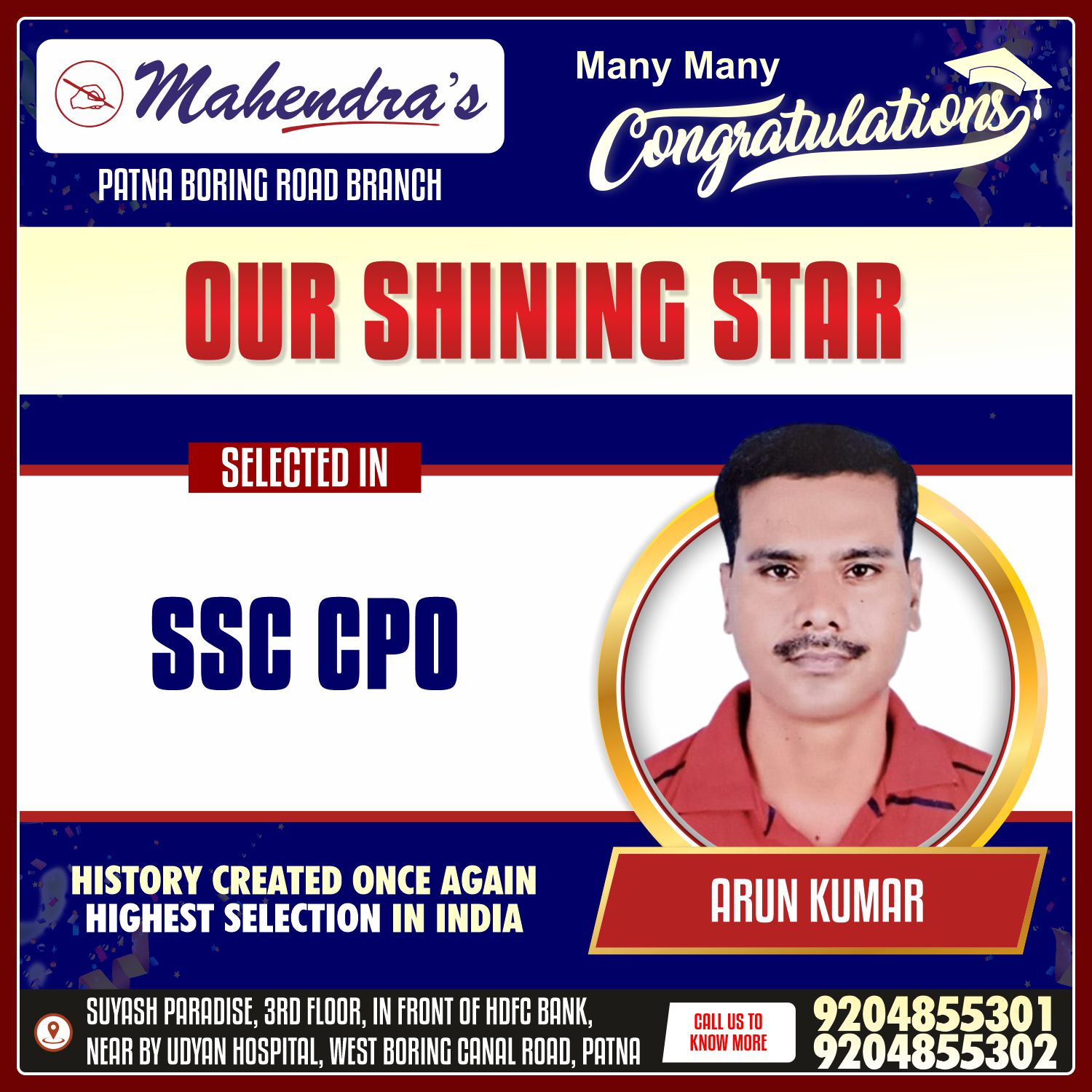 Mahendra's Shining Stars - Slide 1
