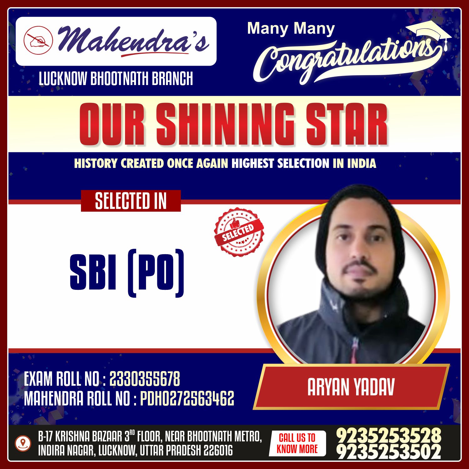 Mahendra's Shining Stars - Slide 1