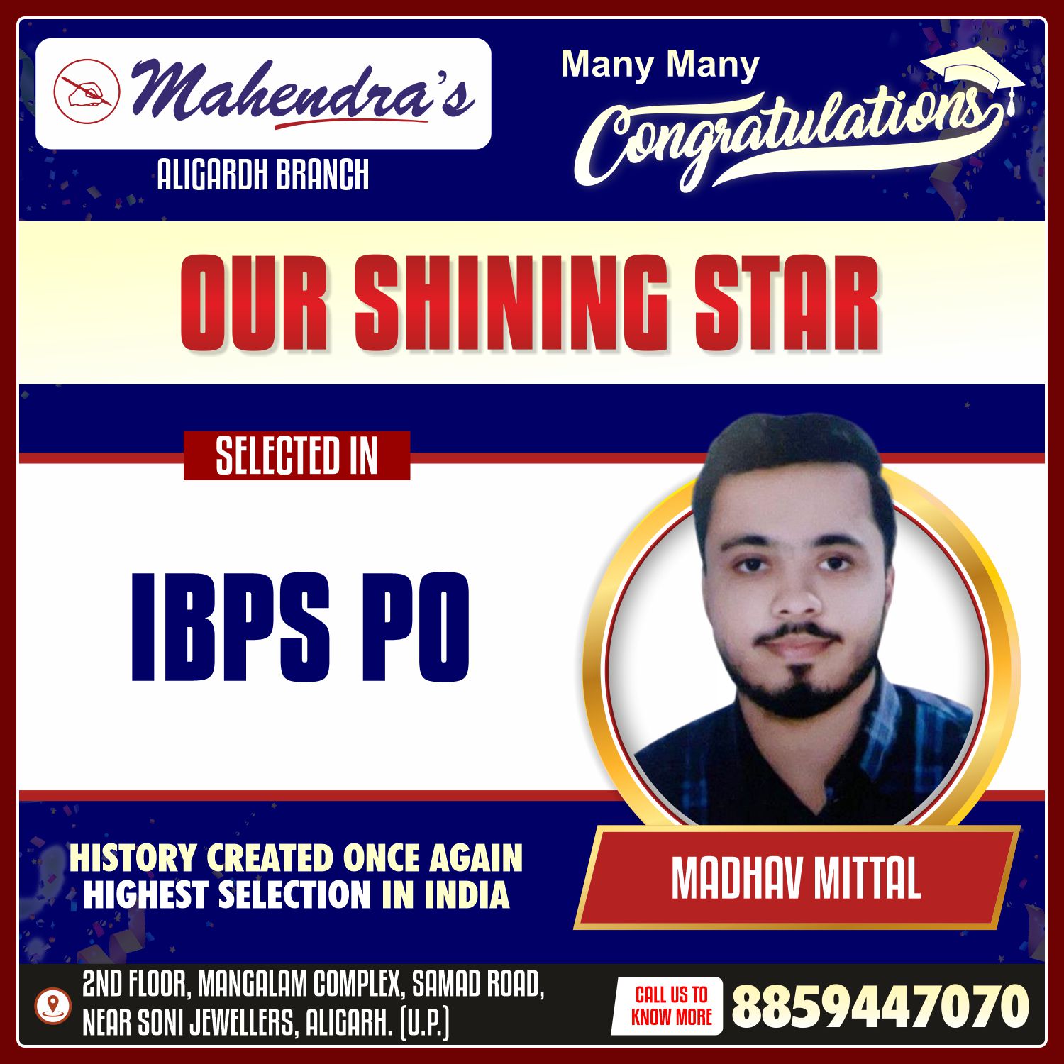 Mahendra's Shining Stars - Slide 1