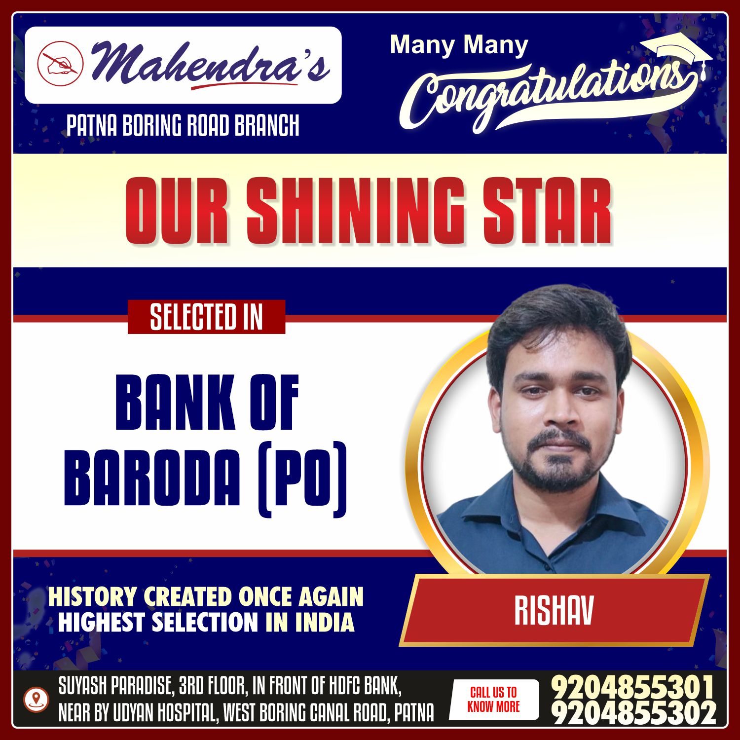 Mahendra's Shining Stars - Slide 1