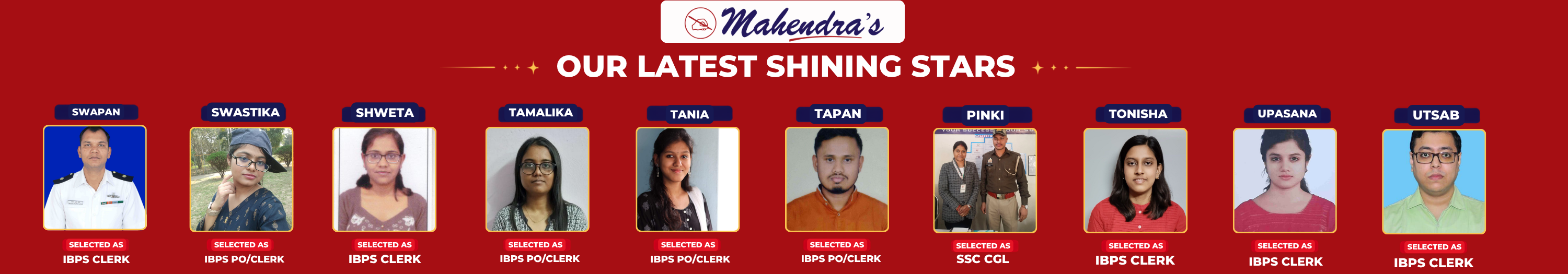 Mahendra's Shining Stars