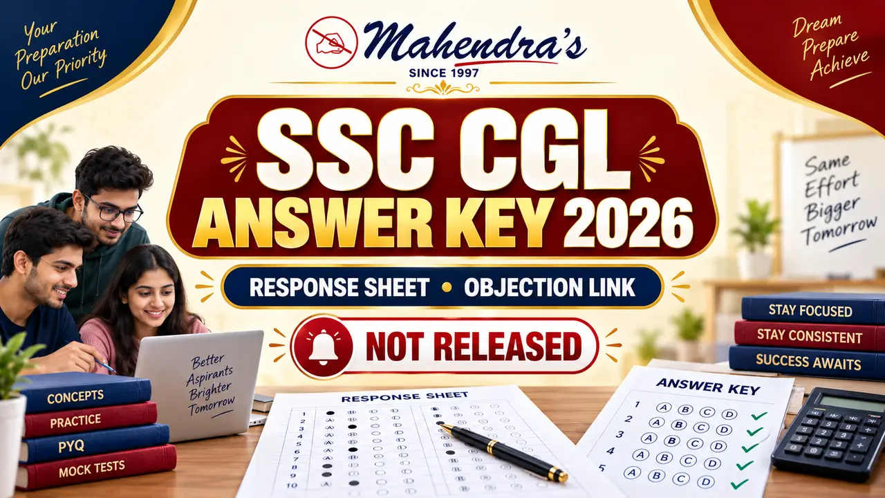SSC CGL Answer Key 2026: Response Sheet & Objection Link