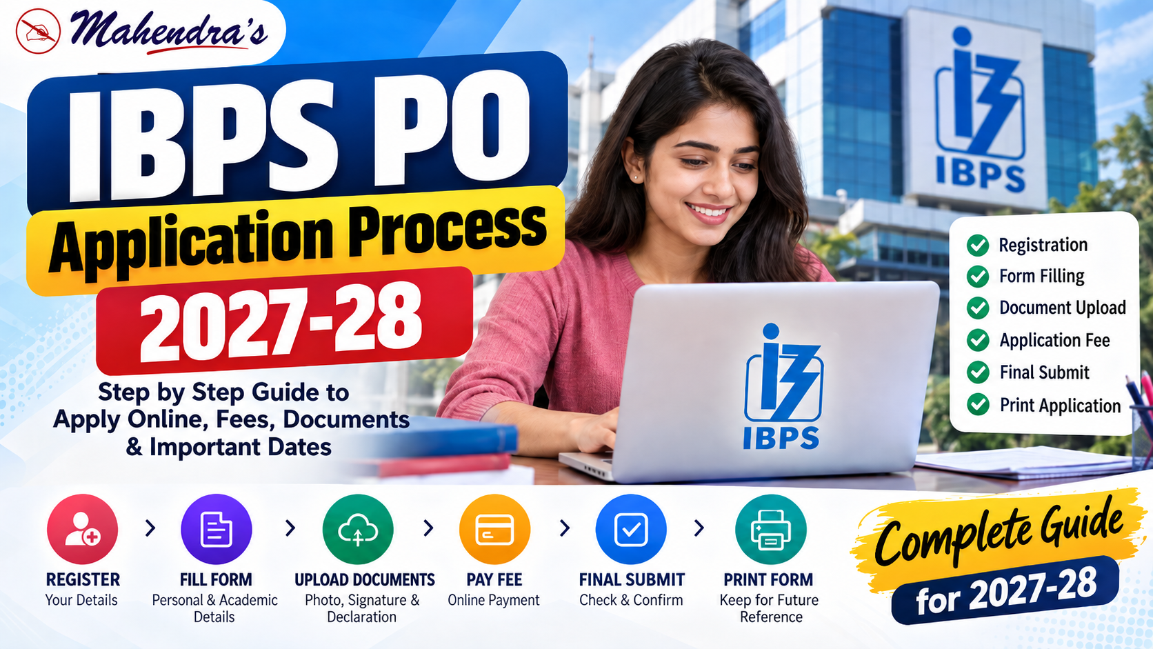 IBPS PO Application Form 2027–28