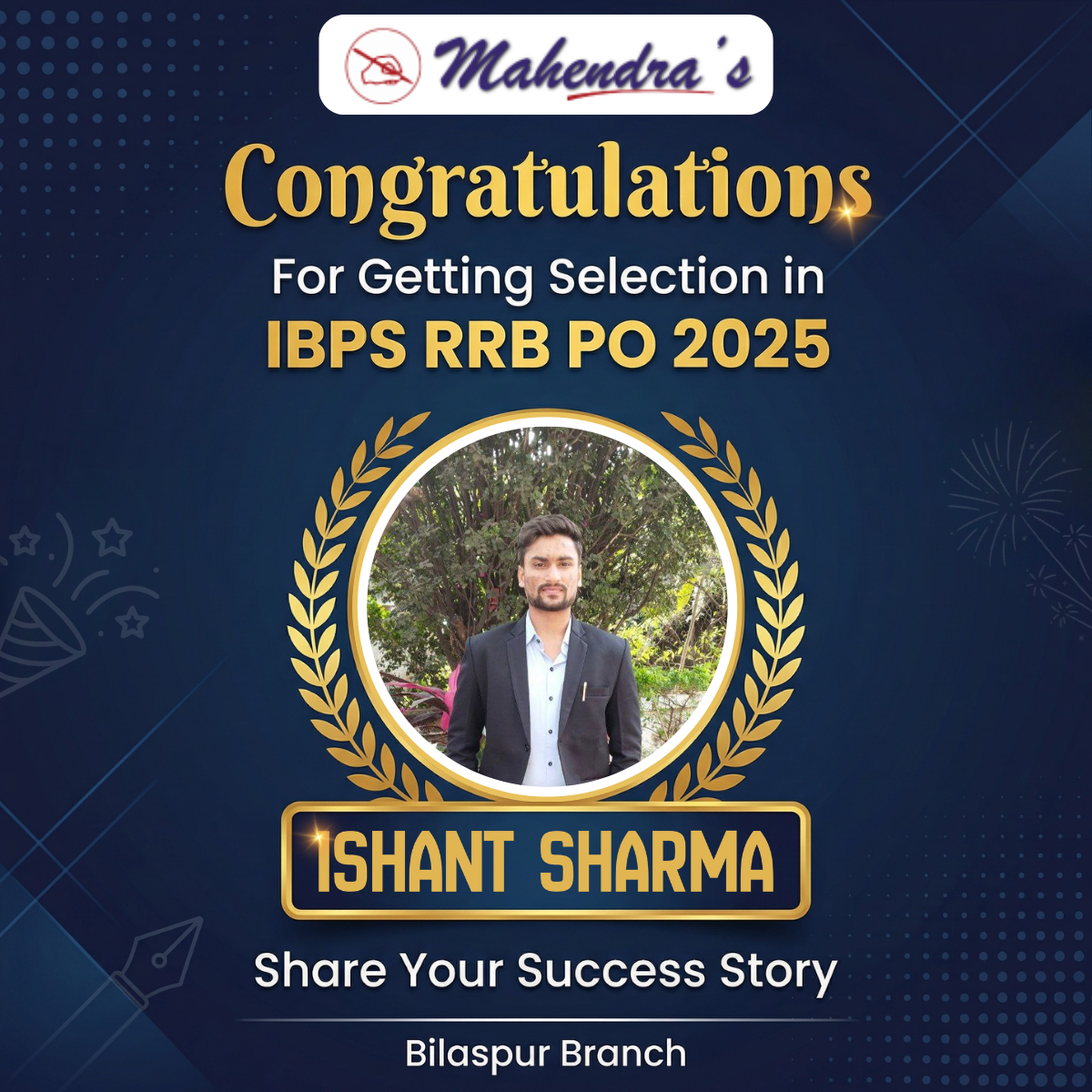 Mahendra's Latest Successful Candidates attachment 25