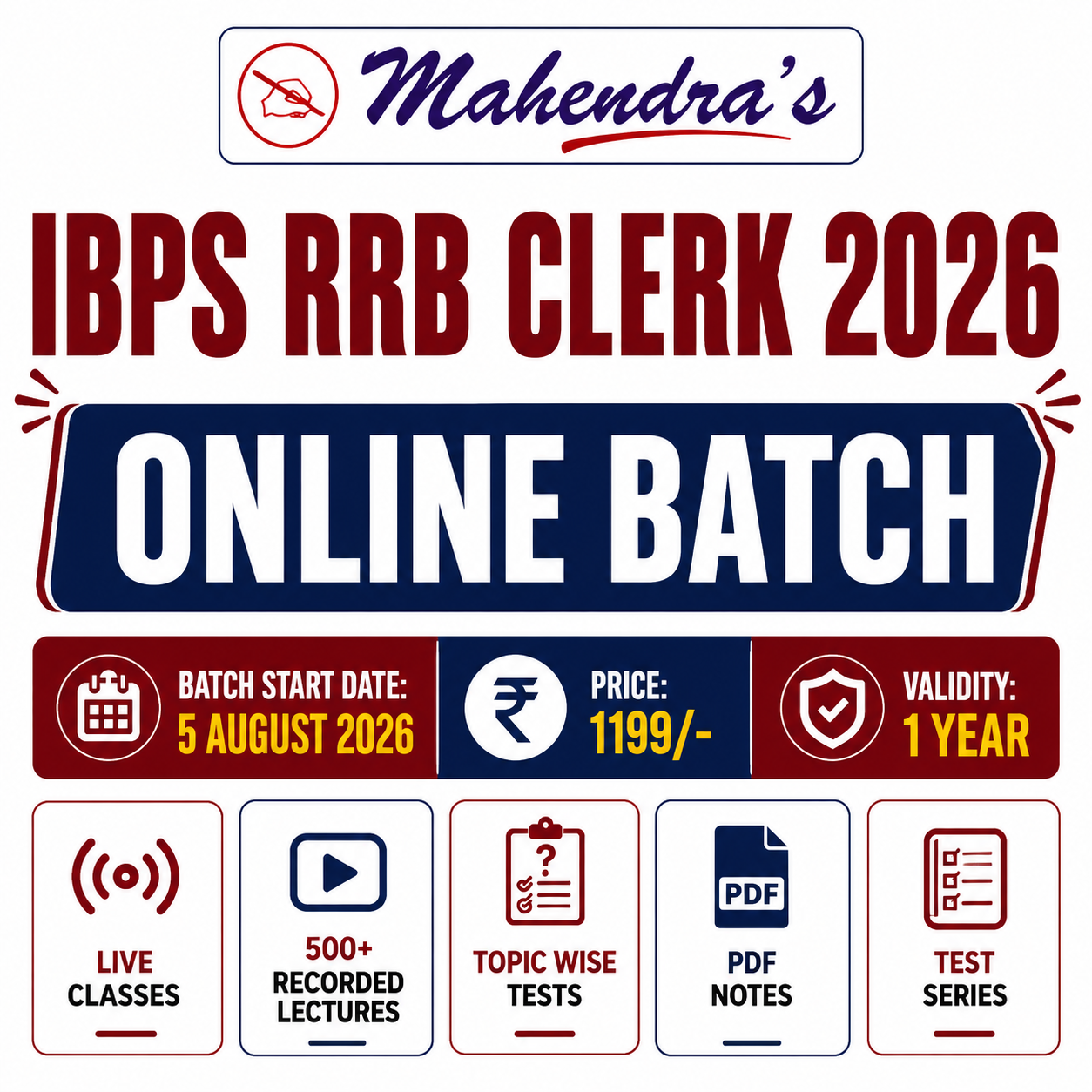 IBPS RRB CLERK BATCH 2026
