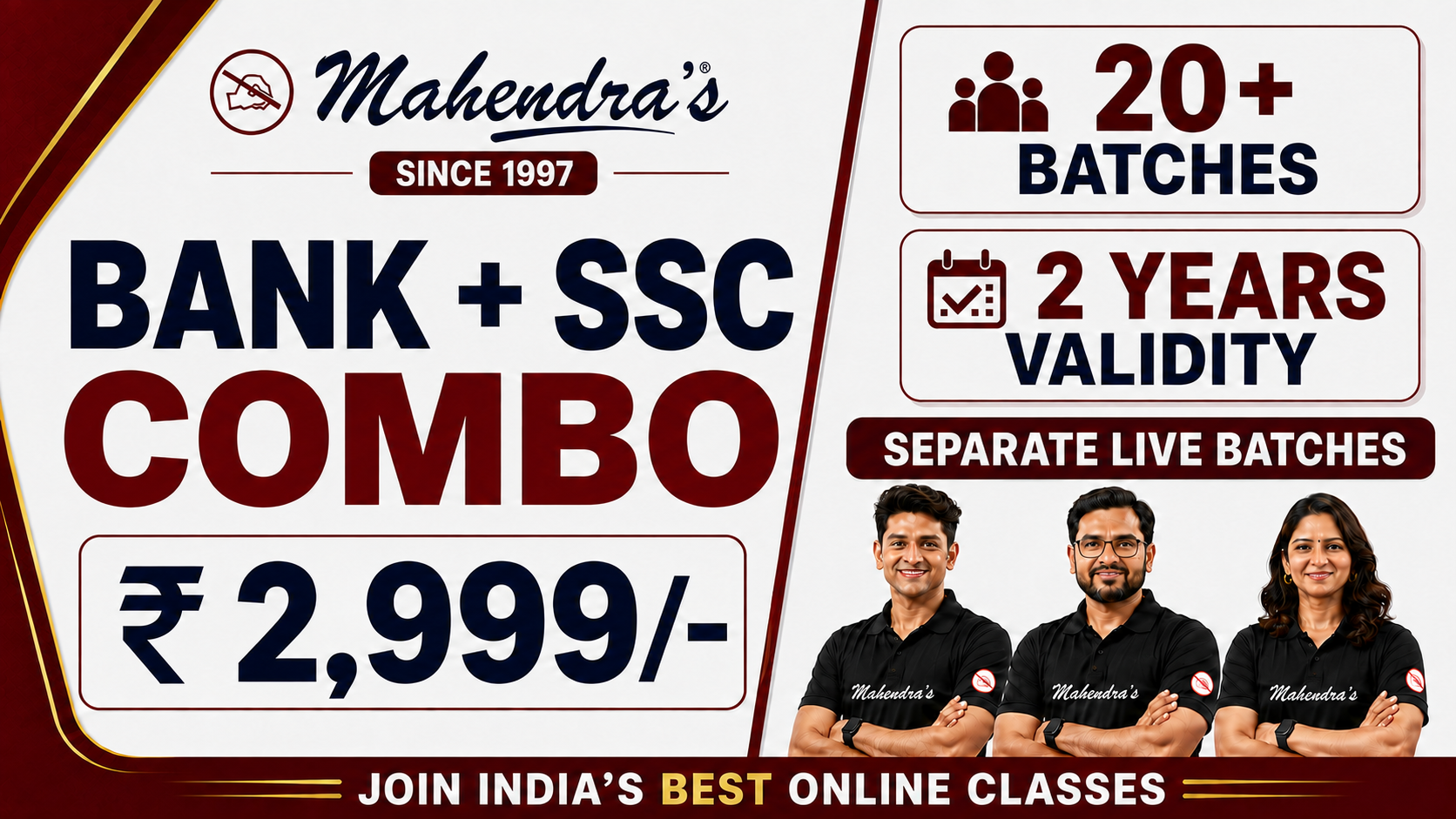 Bank & SSC Combo Pack (Mega Subscription) For All Bank & SSC Exams