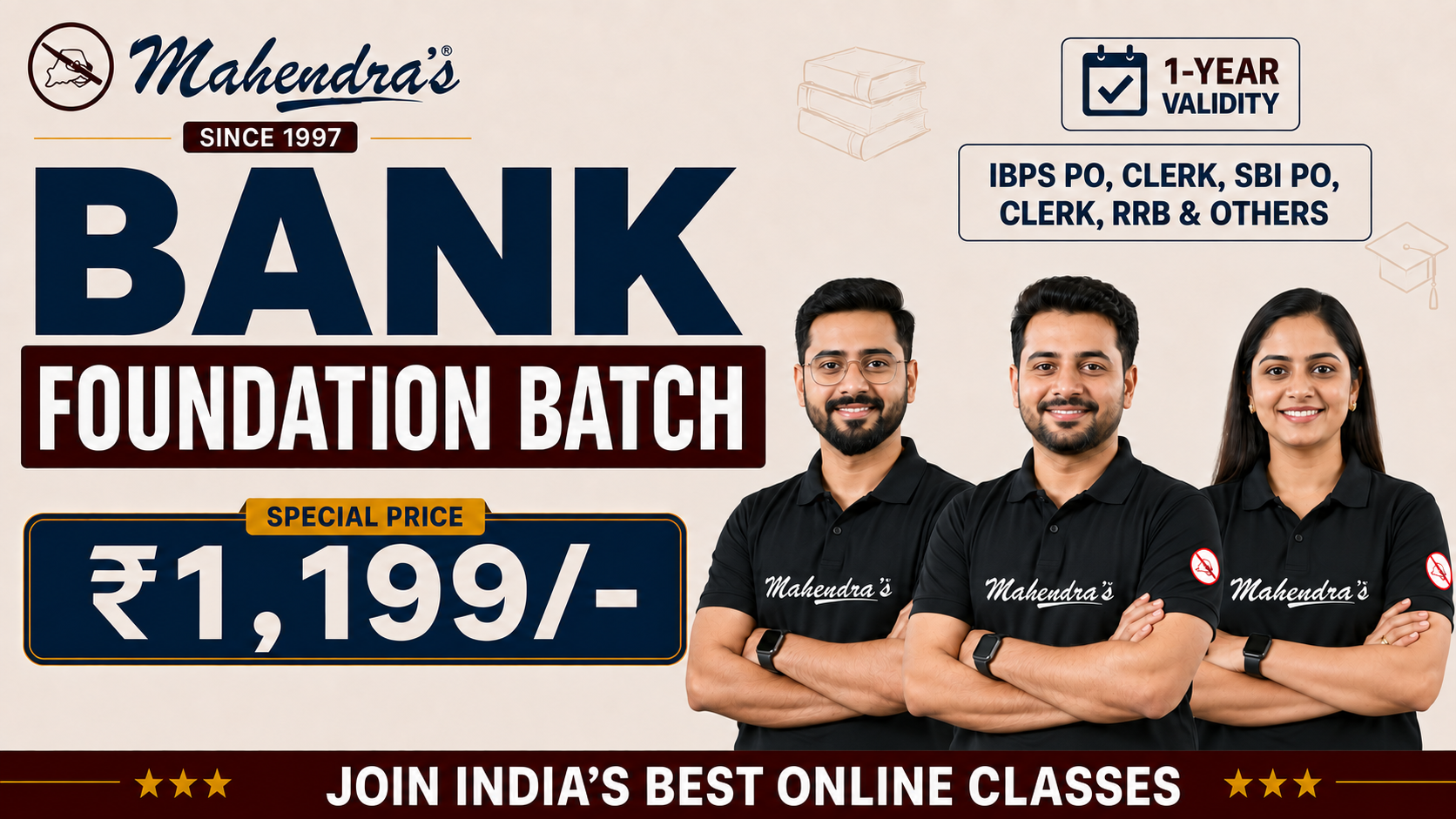 BANK FOUNDATION BATCH: 2027 (03:00 PM-05:00 PM)